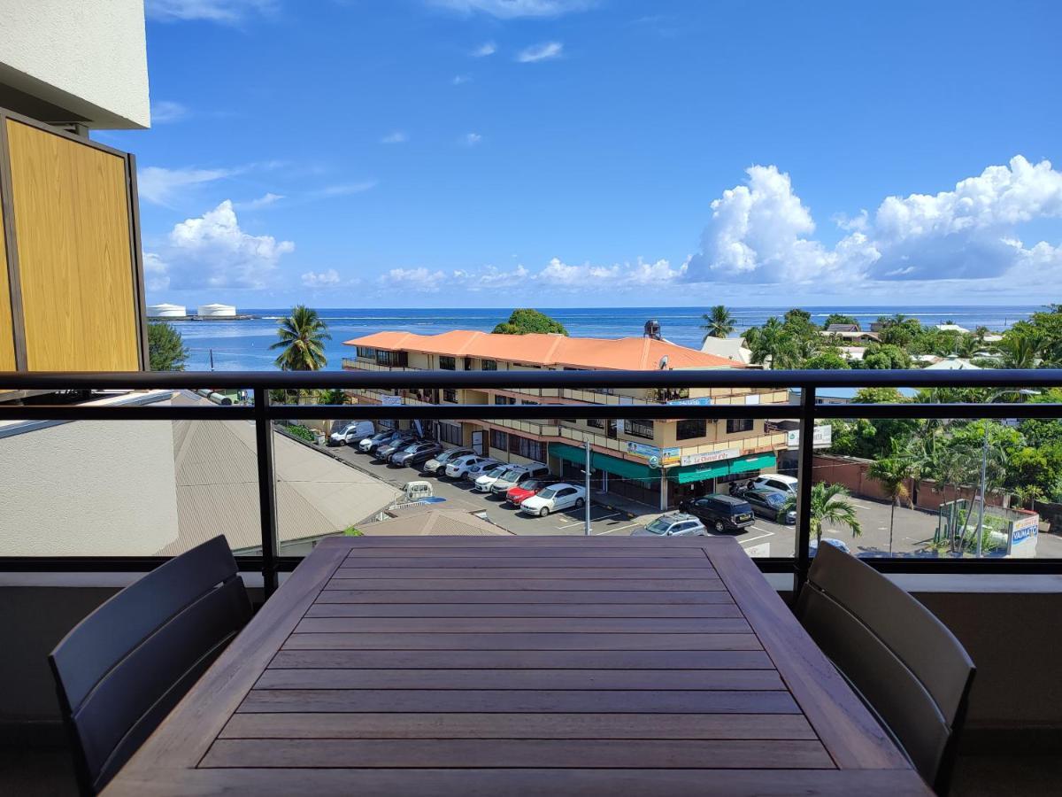 Blue Moana Studio Papeete - Sea View, Ac, Fast Wifi, Pool, Gym Exterior foto